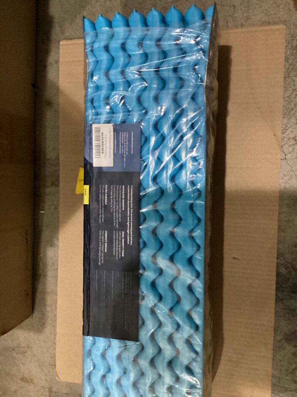 Therm-a-Rest Z Lite Sol Camping and Backpacking Sleeping Pad Blue/Silver